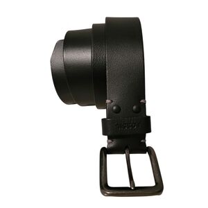 Fossil Men's 36 Waist Black Smooth Leather Belt Casual Neutral Career Quality